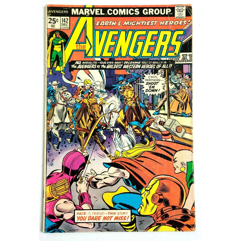 AVENGERSβ # 142 - (1975) MARVEL COMICS